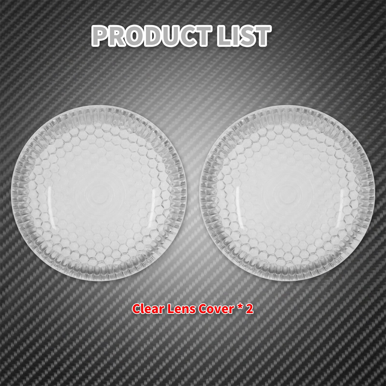 2x Clear Bullet Turn Signals Light Lens Cover Fit for Harley FLRT FLTRX 2000-23