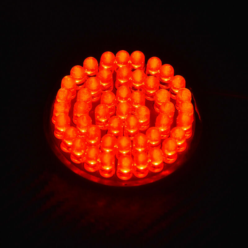 2'' 1156 Bullet Turn Signal Red LED Light Fit For Sportster Softail Touring 2014
