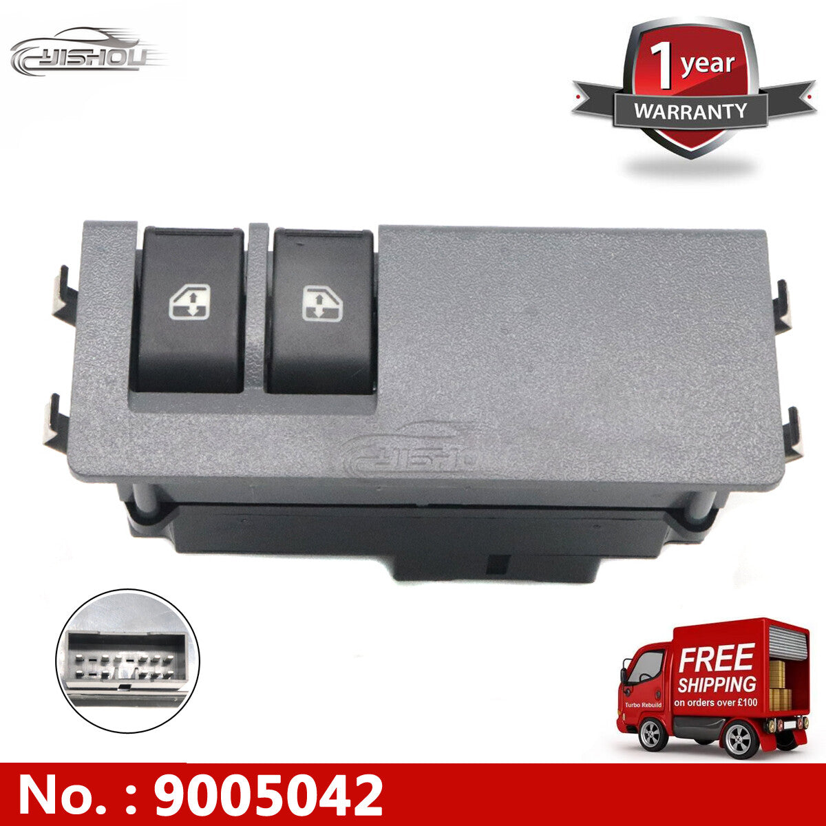 new 9005042 window regulator control switch for Chevrolet Sail 2010-2014 100017301