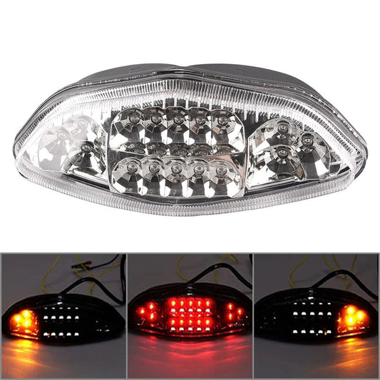 LED Tail Light Brake Turn Signal Lamp for Suzuki DL650 V-Strom 2004-2009 Clear