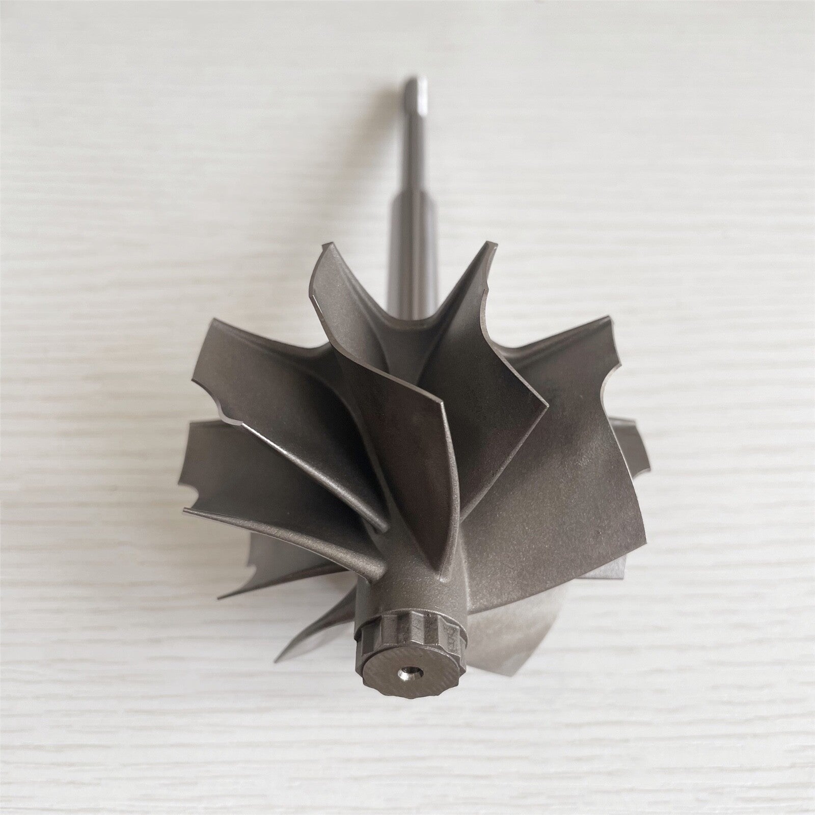 HX40 67X76mm 5+5 blades turbo wheel/turbo shaft and wheel suitable for turbocharging