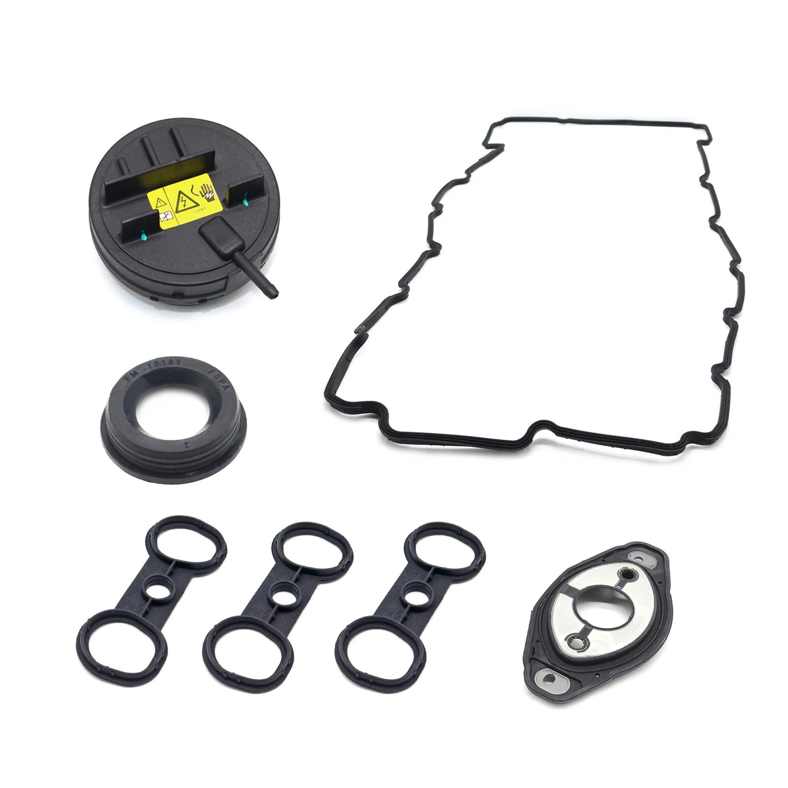Set of 7 Valve Cover Gasket 11127552280 for BMW Z4 X5 528xi 328xi 128i 2.0L 3.0L