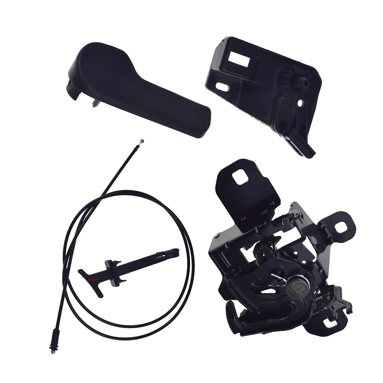 Hood Latch Pull Rod Release Handle Bracket Cable Fits for VW for Golf for Jetta for Passat