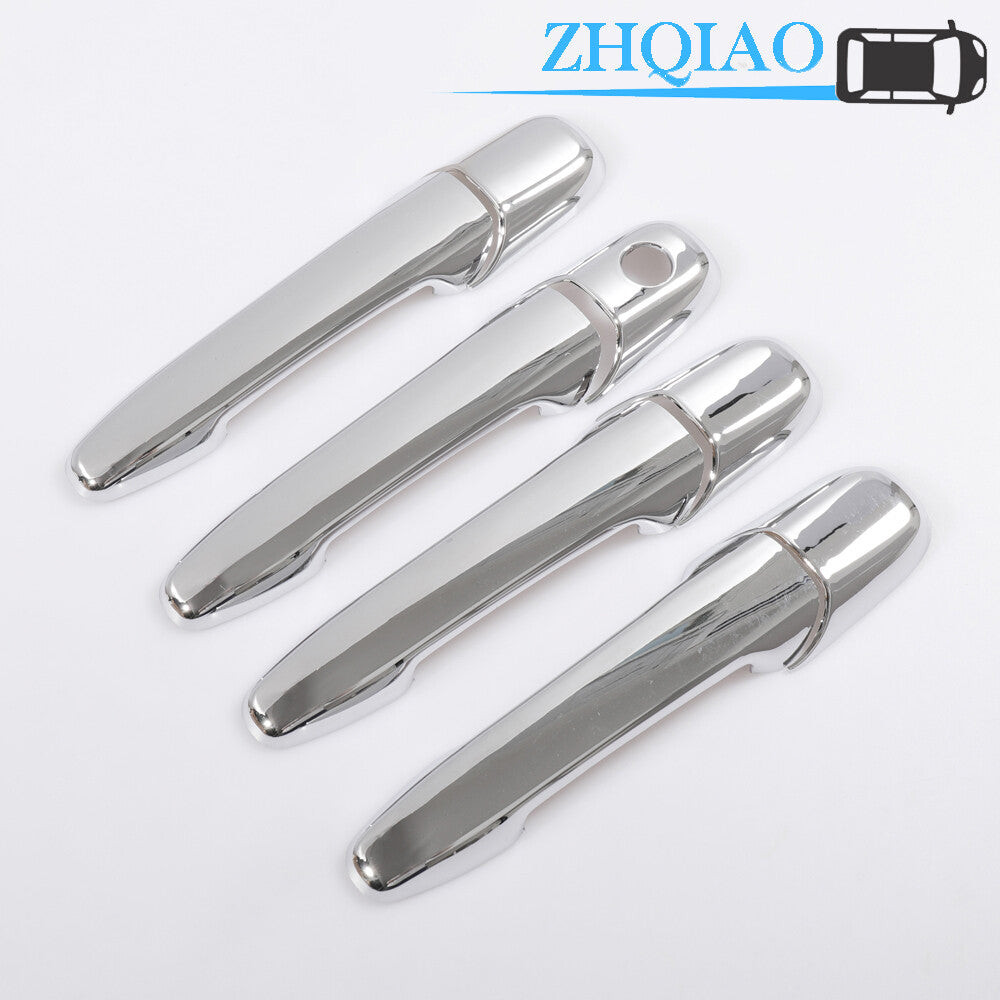 4Pcs Chrome Door Handle Cover Trim Fits for Mazda 3/6 2002-2007