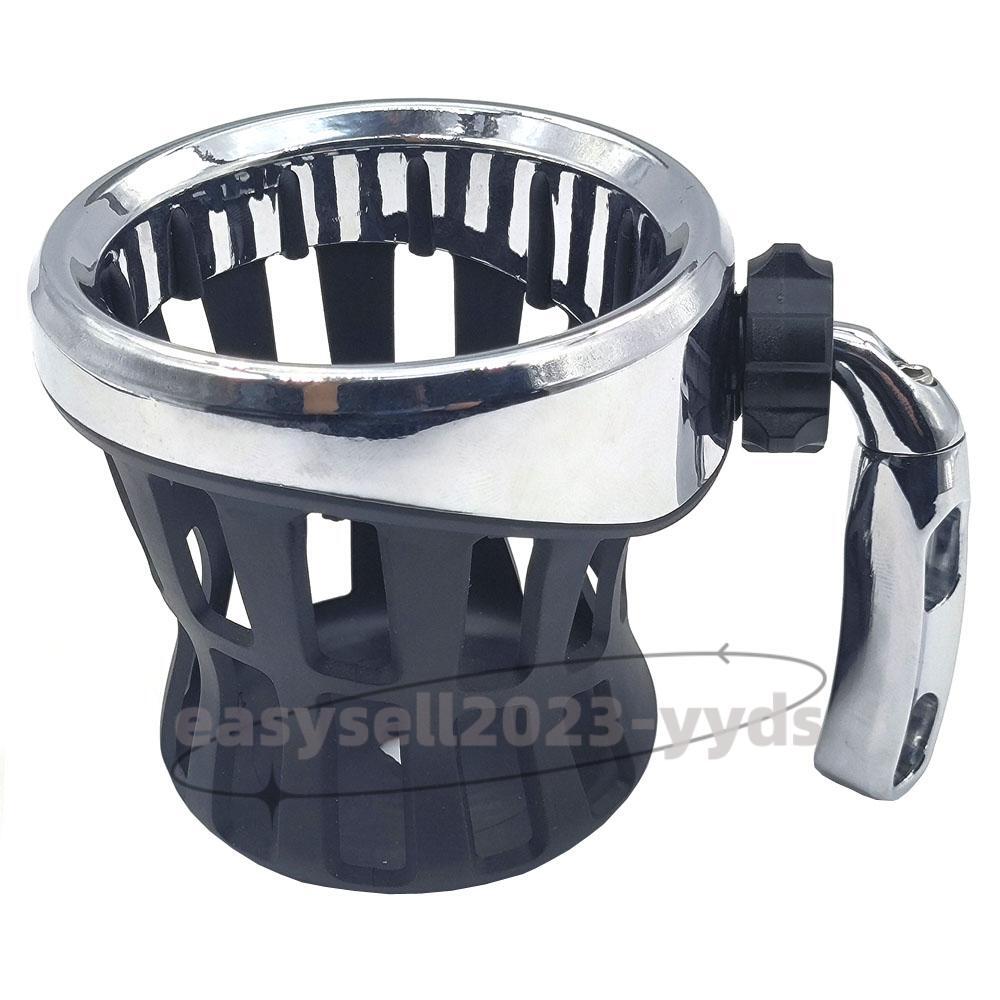 Handlebar Cup Holder Drink W/ Mesh Basket Mount for Honda Goldwing GL1800 18-up