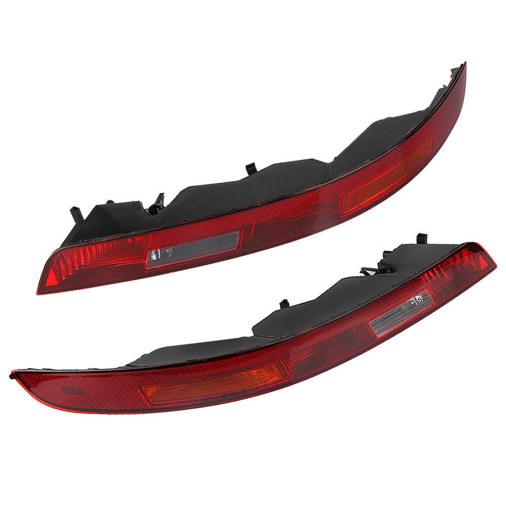 Two rear fog lights with reverse taillights for 2016-2018 for Audi Q3 (left + right, red).