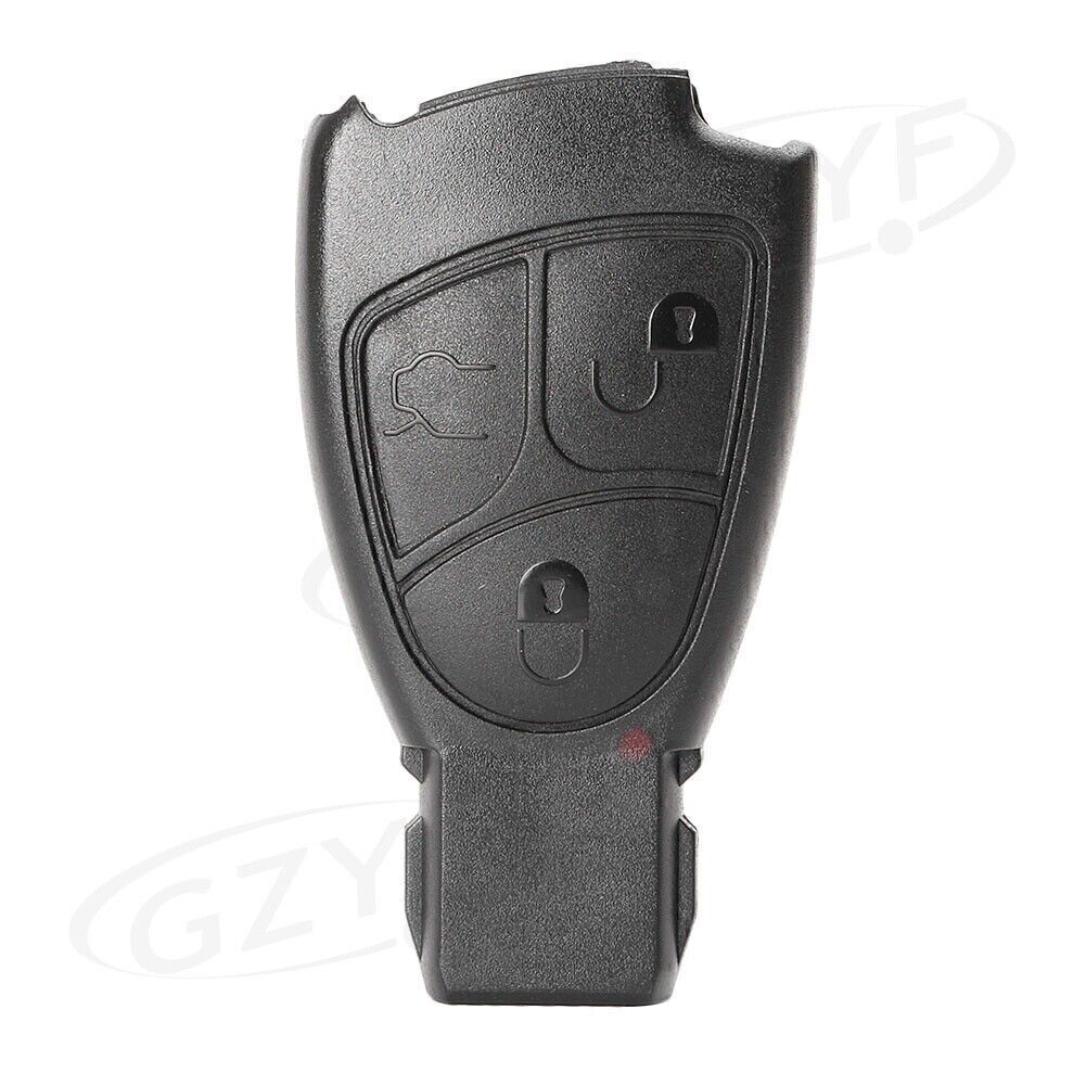 3 Button Remote Key Fob Case for Mercedes-Benz C E B S Class CL SL CLK SLK