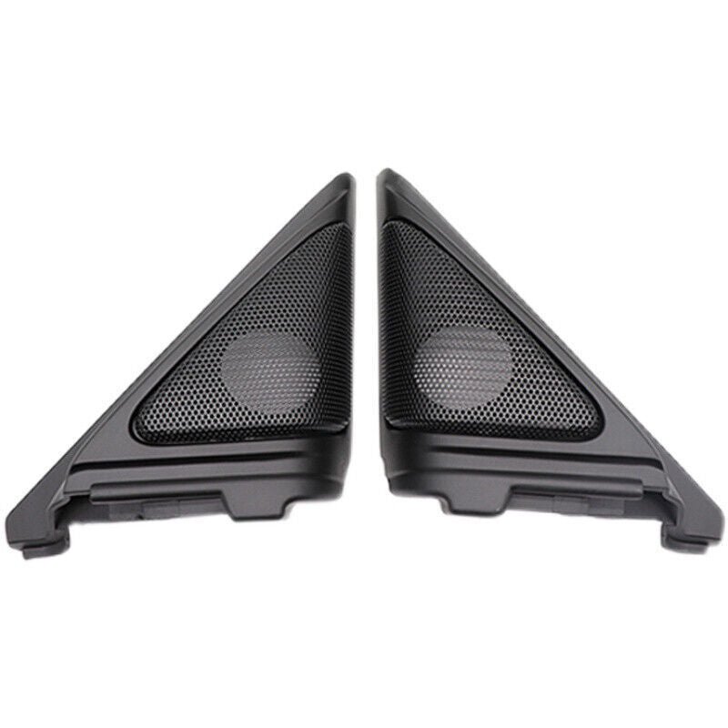 LR Front Door Tweeter Speaker Cover Door Triangle Trim for Honda Accord 2018-20