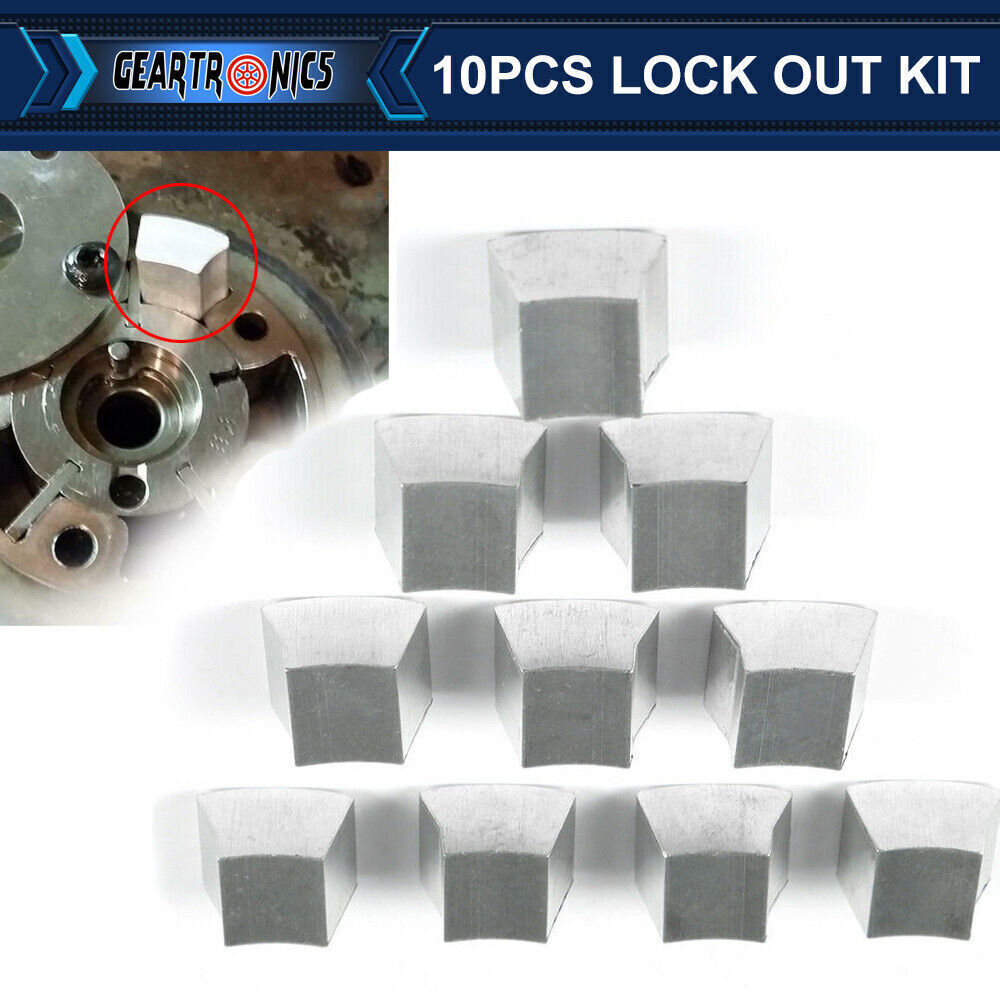 10 3 Valve Cam Phaser Lock Out Kit Noise Repair for Ford 5.4L F150 Expedition E
