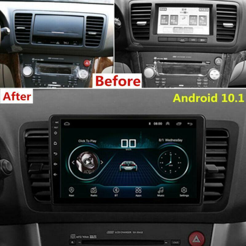 For 2003-09 for Subaru Outback Legacy 4+32GB Android 10.1 Car Stereo Radio GPS 9inch
