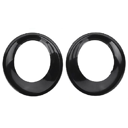 1 Pair Black Fog Light Cover Primed Grill Trims for BMW X3 E83 LCI 2007-2010