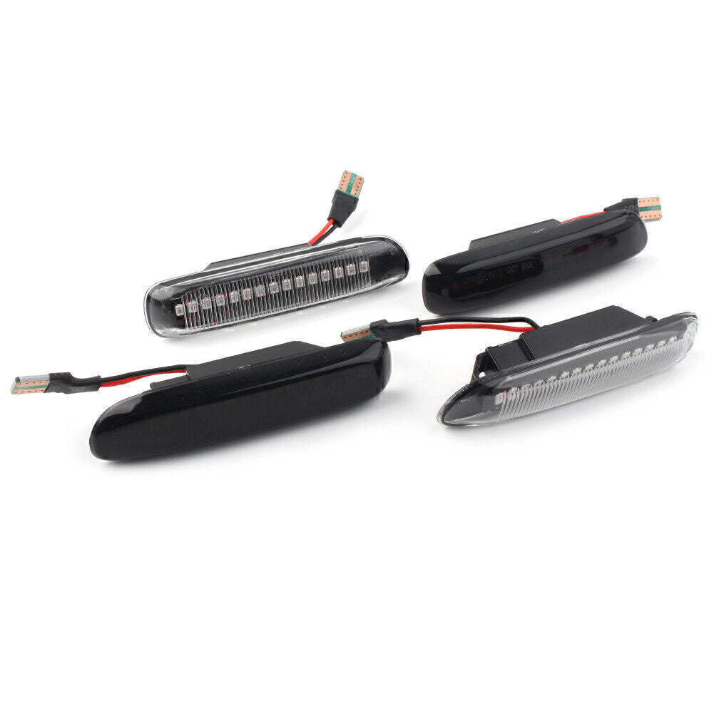 LED Sequential Dynamic Side Marker Light Turn Signal Light Fit for BMW 3 Series E46