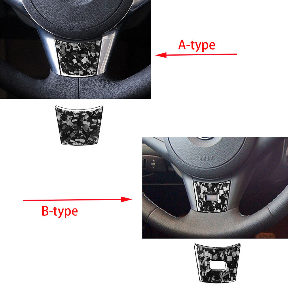 Forged Carbon Fiber Steering Wheel Chin Cover for BMW 6 series E63 E64 2004-2010
