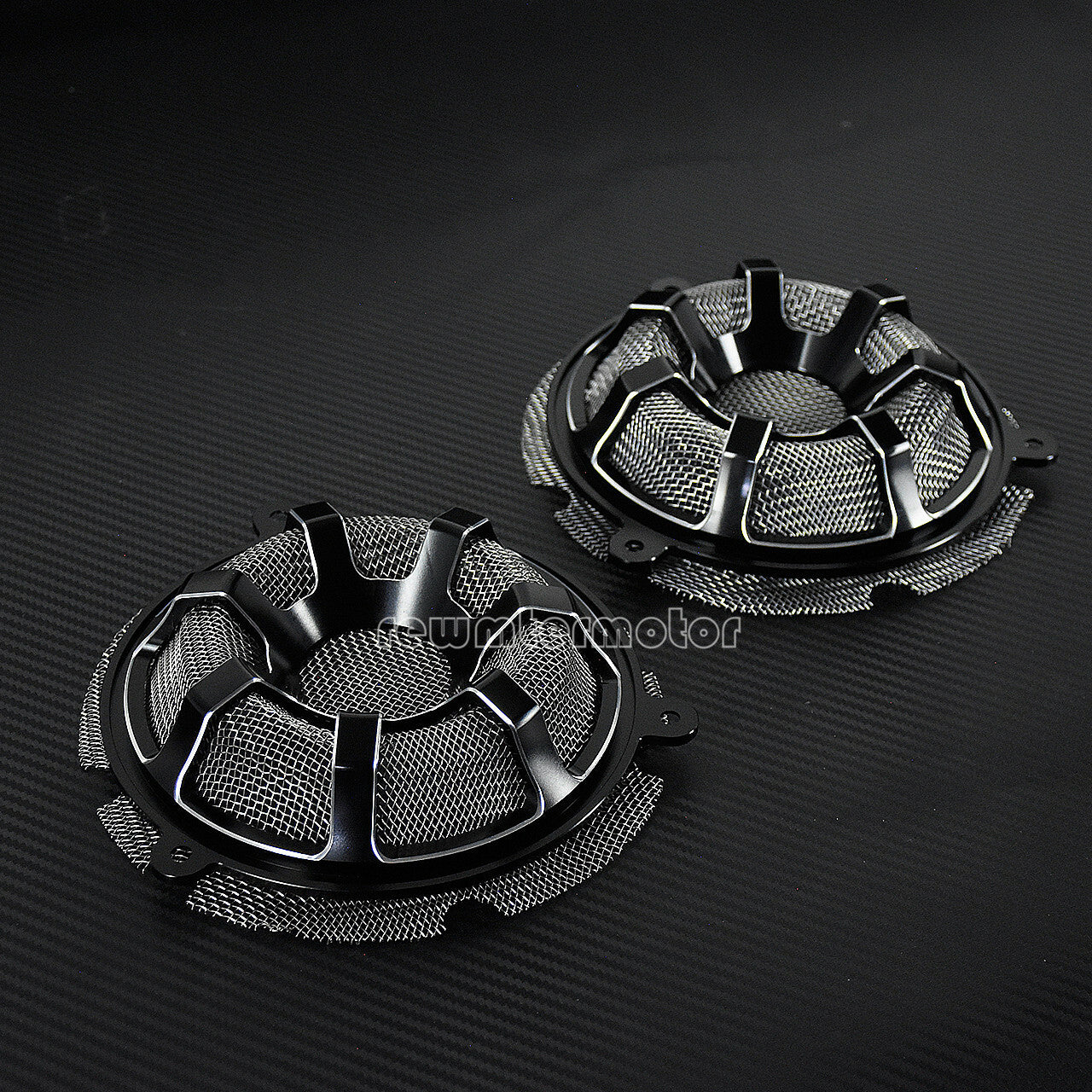 Contrast Cut Front Speaker Grill Masks Cover Fit for Harley Touring CVO 2014-19