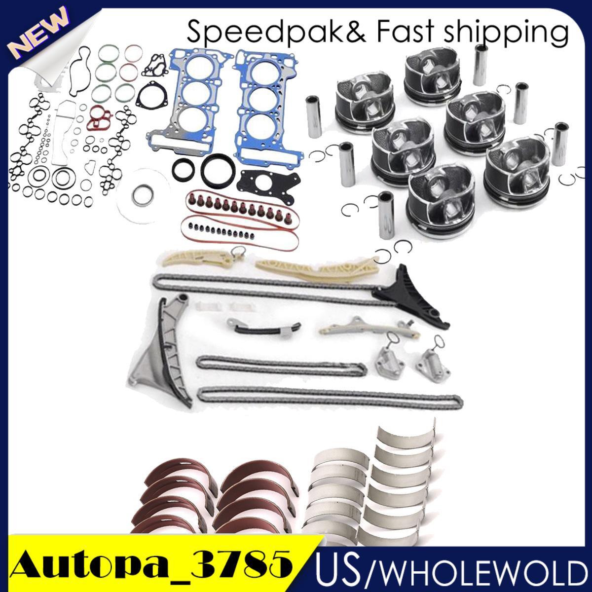 Engine Overhaul Rebuild Kit - Main Bearing Set 9A710570210 Fits for Porsche for Audi
