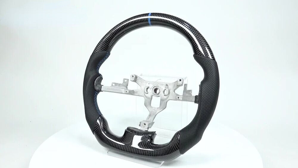 C6 Real Carbon Fiber Custom Steering Wheel for Corvette for C6 ZR1 Z06 2006-2013