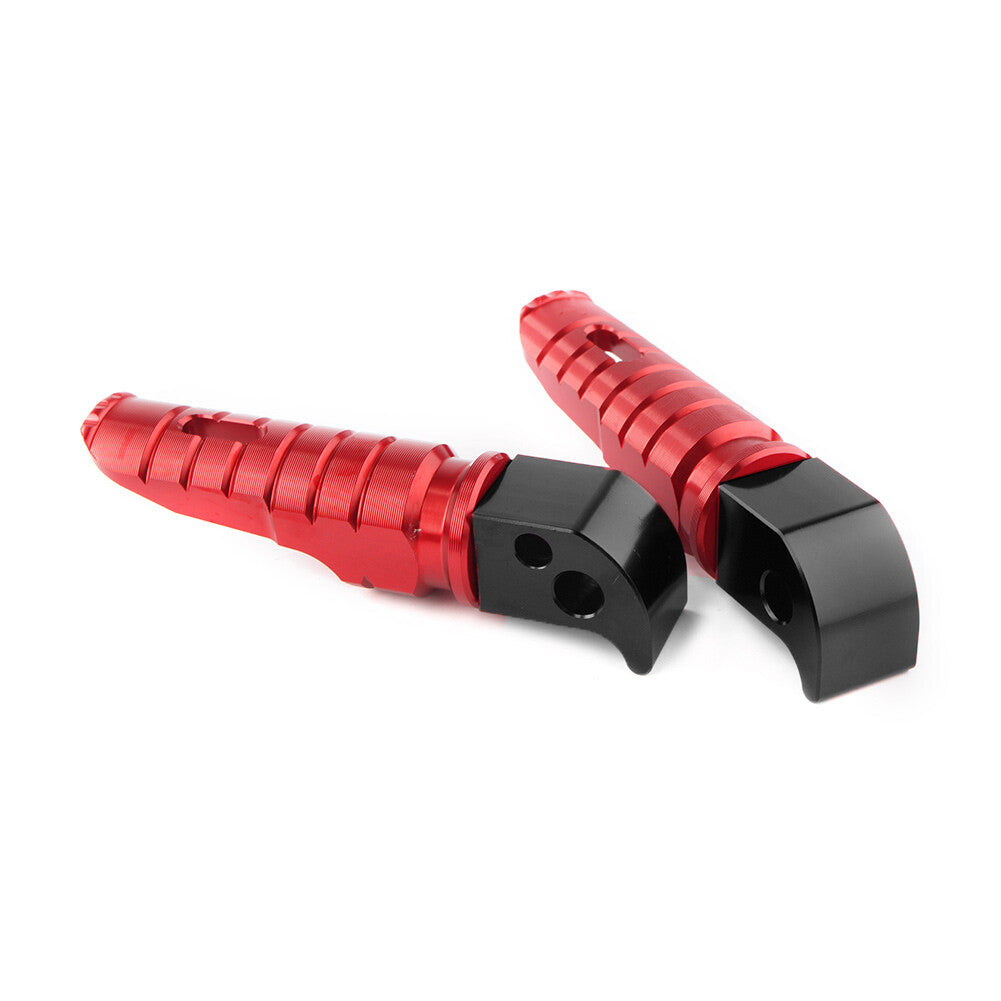 Rear Foot Pegs Rests Fit for Yamaha MT-09 MT-07 MT-03 FZ-07 FJ-09 FZ1 FZ6 R3 RED