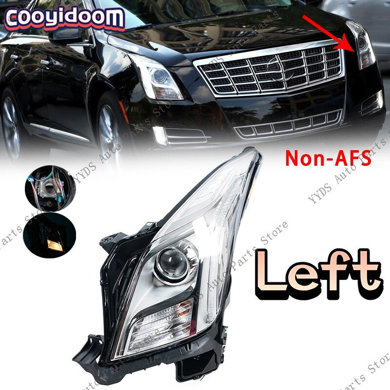 for Cadillac XTS 4Door Sedan 2013-2017 HID/Xenon LED DRL Projector Headlights LH