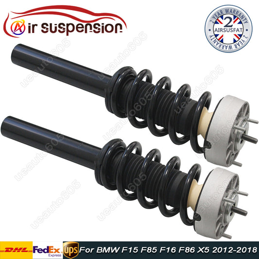 2X Front Left Right Shock Absorber Assys w/o EDC for BMW X5/X6 F16 F15 2013-19