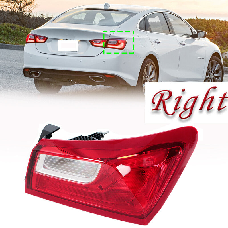 Right Halogen Rear Bumper Tail light for Chevrolet Malibu XL 2016-2018 Taillamp