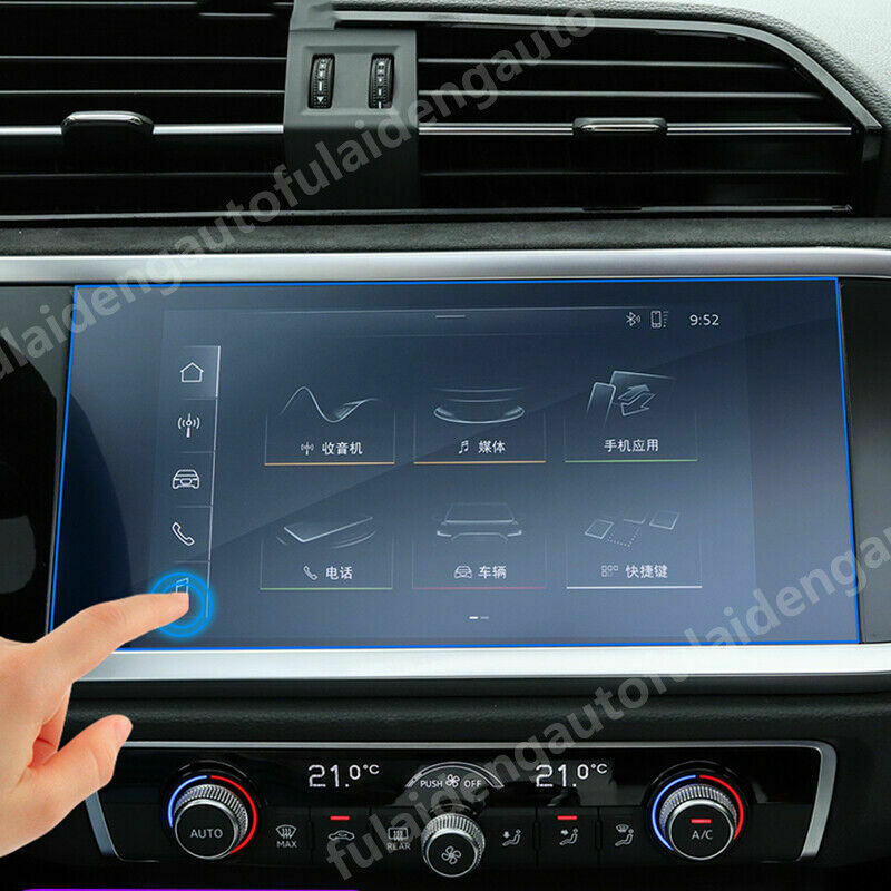 for Audi Q3 2019-2022 Car GPS Navigation Screen Protector Tempered Glass Film