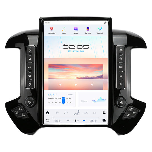 Android for Smart Radio Vertical Screen GPS Player for Chevrolet Silverado 2013-2020