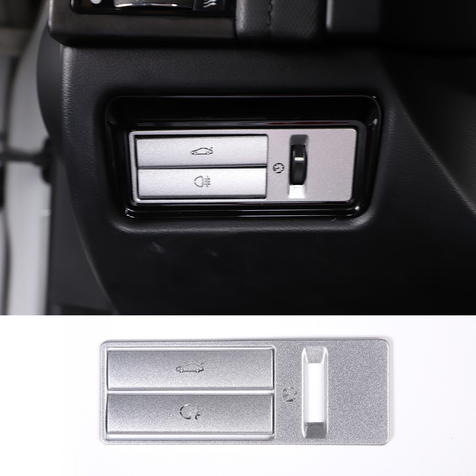 Carbon fiber ABS center dashboard protector for Honda Pilot 2015 - 2022 (USA)