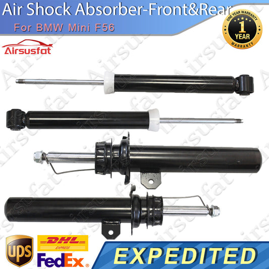 4x FrontRear Suspension Shock Absorber Strut Cores with EDC for BMW for Mini F56