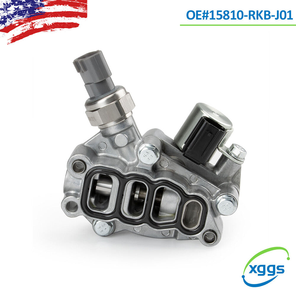 15810-RKB-J01 New VTEC Solenoid Spool Valve W/Gasket for Honda ODYSSEY 05-07