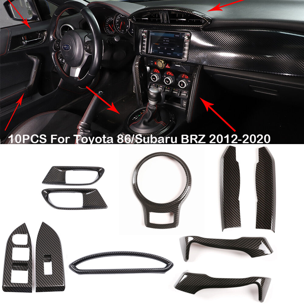 Carbon fiber ABS front fog light lower trim cover suitable for Cadillac for Escalade models 21-23.