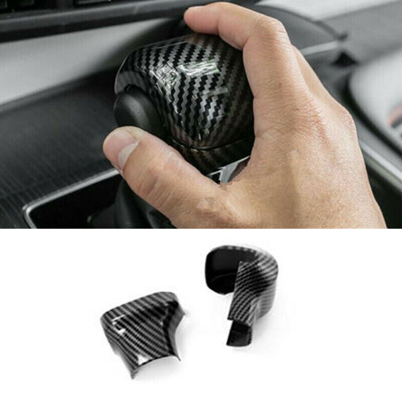 Carbon Fiber Inner Gear Shift Knob Moulding Cover Trim for Toyota for Sienna 2021-24