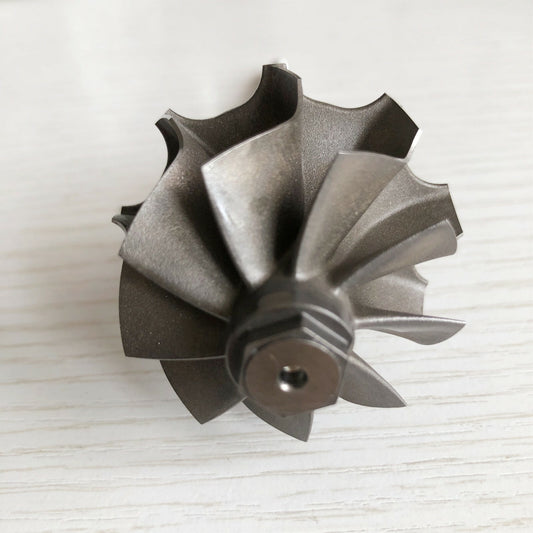 TD04LR Reverse 41.2/47.2 mm 9-blade turbine shaft/turbine wheel/turbine shaft