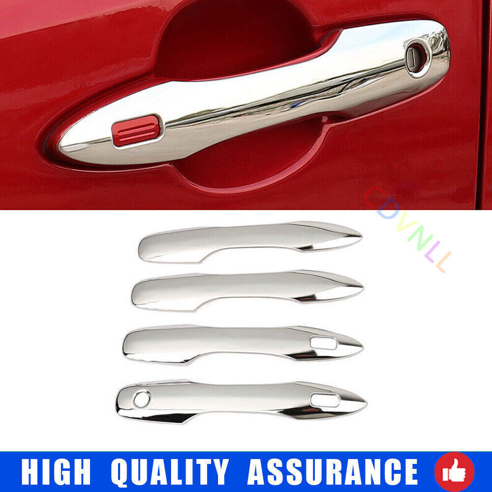 for Toyota for Corolla 20-2024 4P Chrome Exterior Side for Smart Door Handle Cover Trim