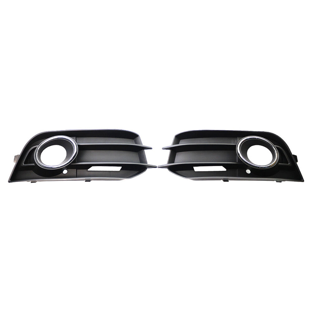 2x Front Bumper Fog Light Grille Cover for Audi A1 8X 2010 2011 2012 2013 2014