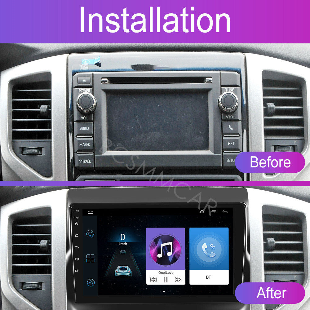 2+64G Car Stereo Fit For 2005-2013 for Toyota Tacoma GPS Navigation For CarPlay