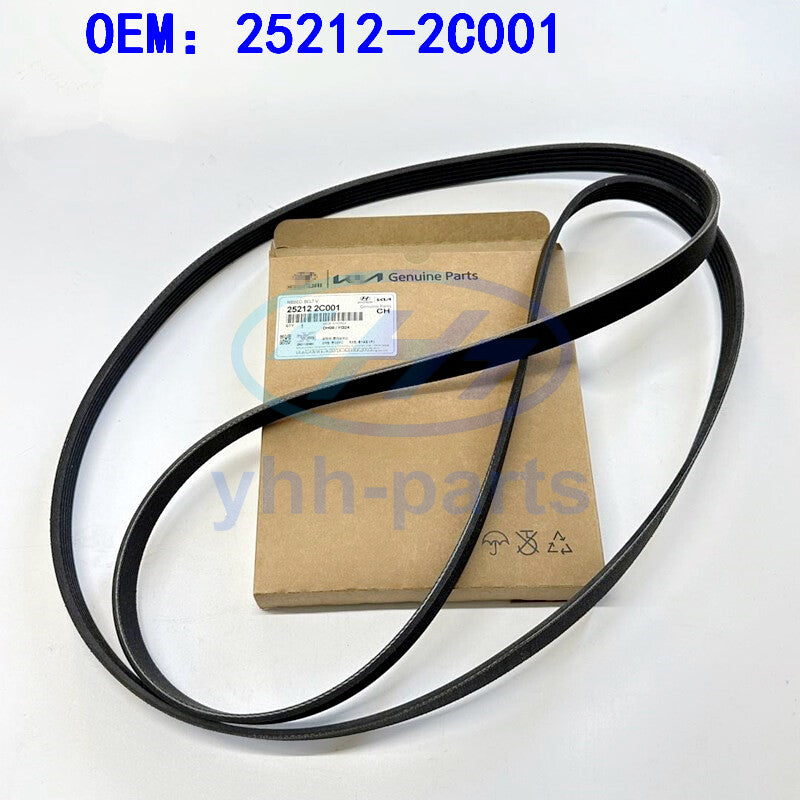 252122C001 Serpentine Drive Ribbed BeltV for Hyundai for Genesis Coupe 2010-2012