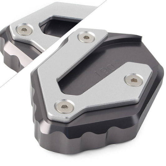 Kickstand Side Stand Extension Pad Fit for YAMAHA MT-07 14-18 XSR700 16-17 Titanium