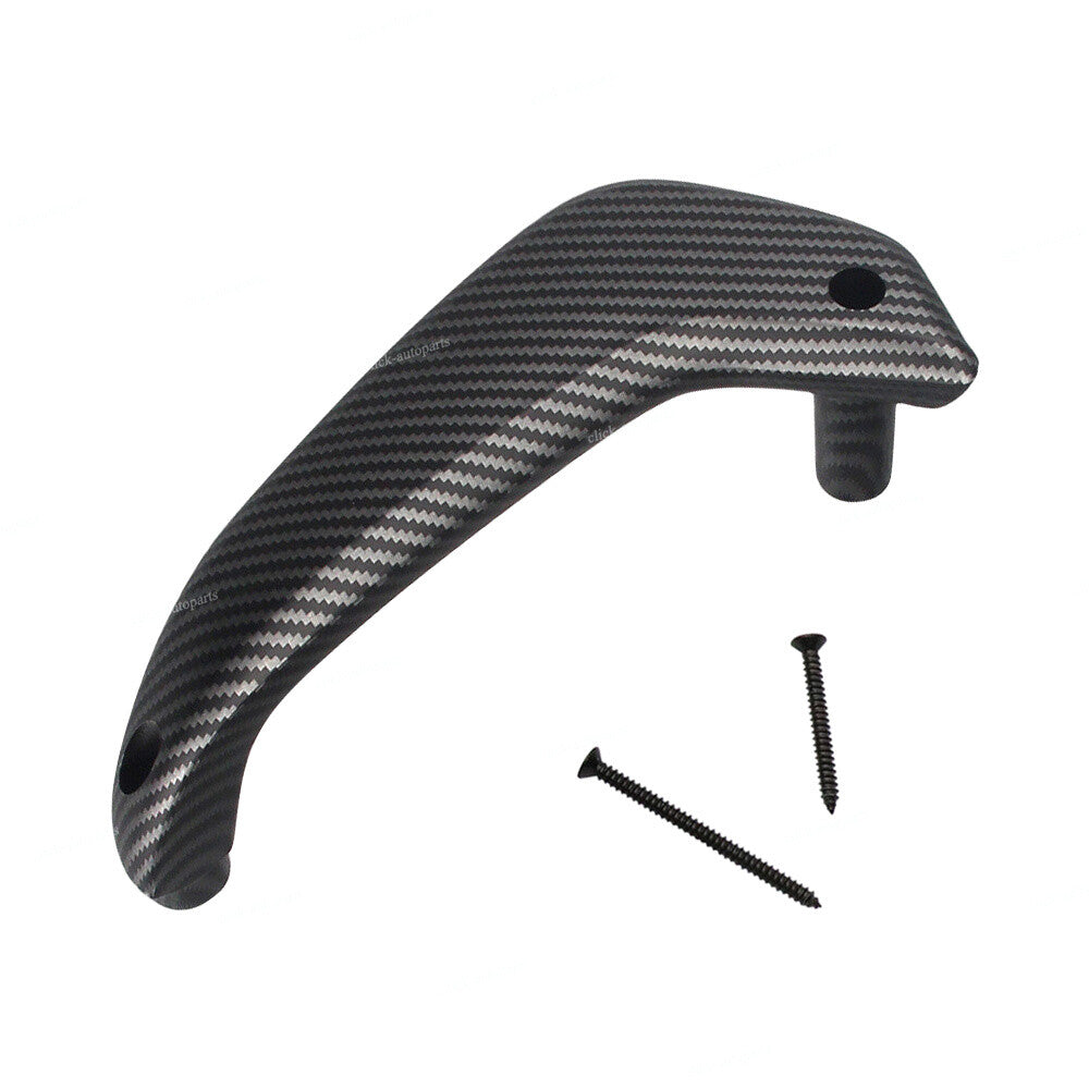 Carbon Fiber Interior Right Side Door Pull Handle for Ford Fiesta 2011-2019