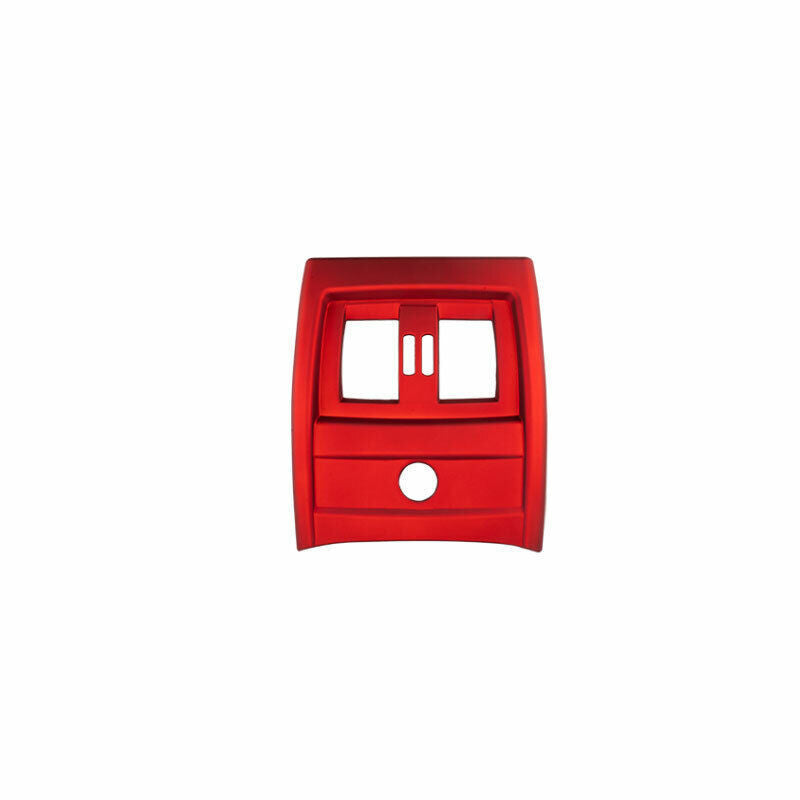 for BMW 3 4 Series GT 2014-18 ABS Red Inner Back Row Air Outlet Vent Cover Trim