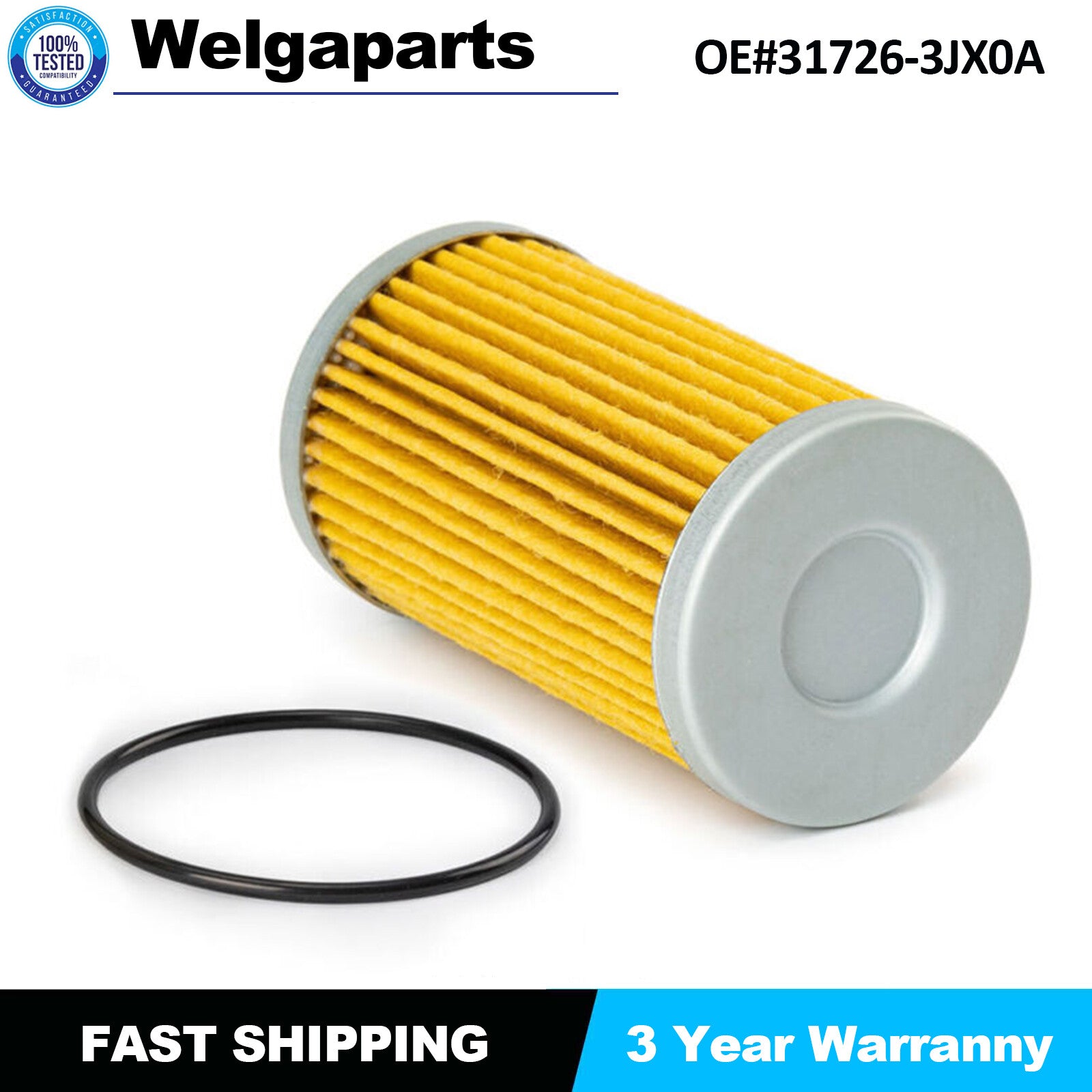 1x Transmission Oil Filter Assy 31726-3JX0A for Mitsubishi Mirage for Nissan March