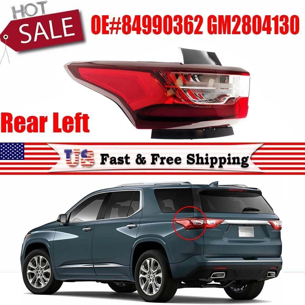 NEW 84990362 Left Driver side Rear Tail Light for Chevrolet Traverse 2018-2021