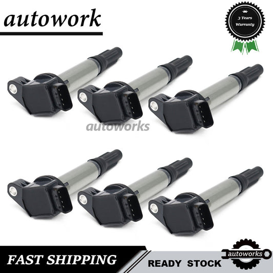 6PACK For 2005-2022  for Lexus I4 V6/8 90919-A2002 90919-02255 Ignition Coil