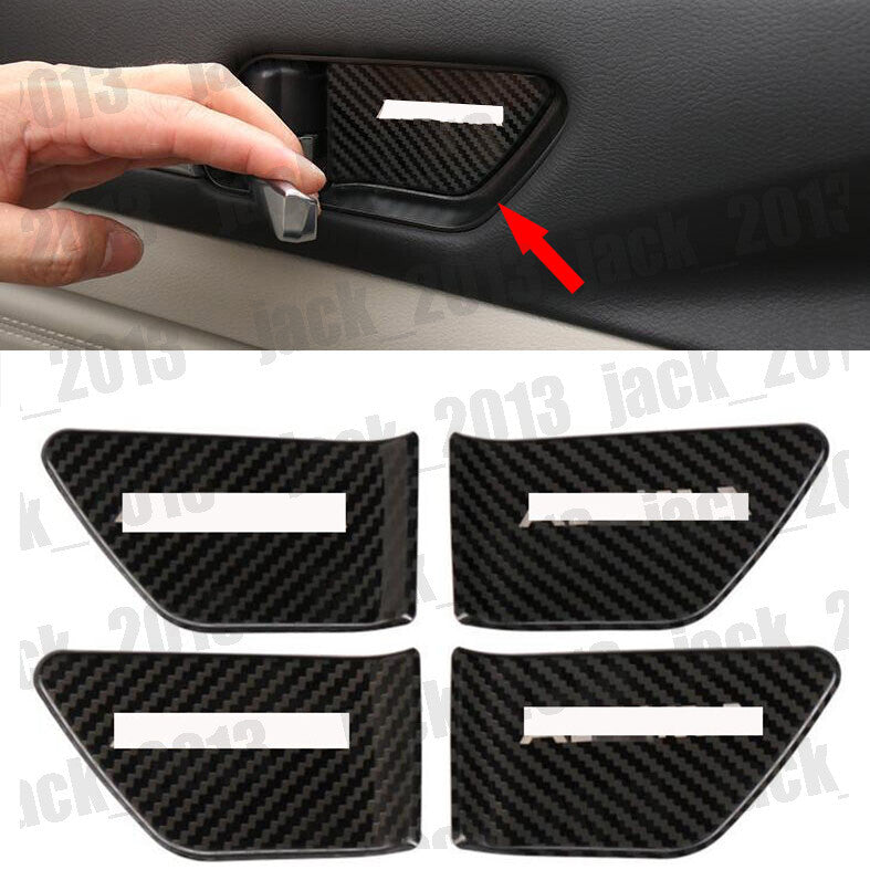 for Nissan Teana Altima 2019-2021 carbon fiber Interior door bowl sticker trim