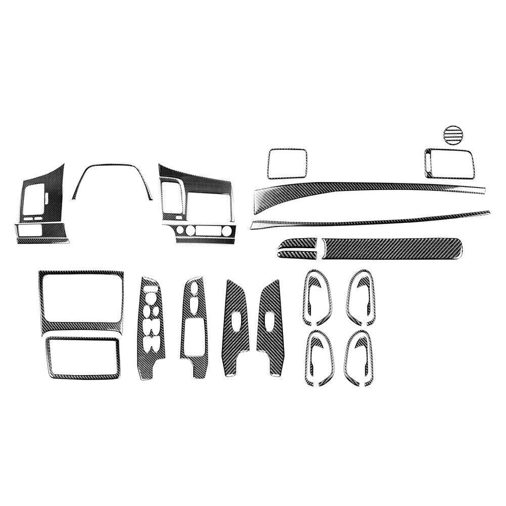 29xCarbon Fiber Interior Decoration Cover for Honda for Civic 8th Generation 2006-11
