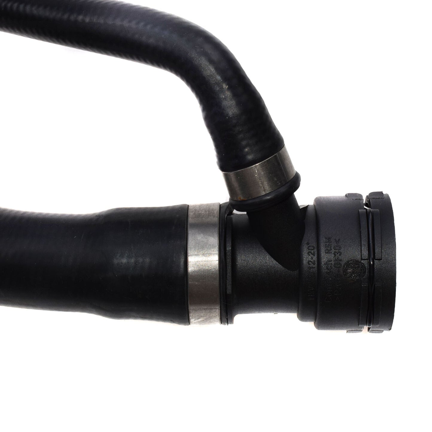 Upper radiator coolant hose suitable for BMW 525i, 525xi, 530i, 530xi, E60, E61 17127546064