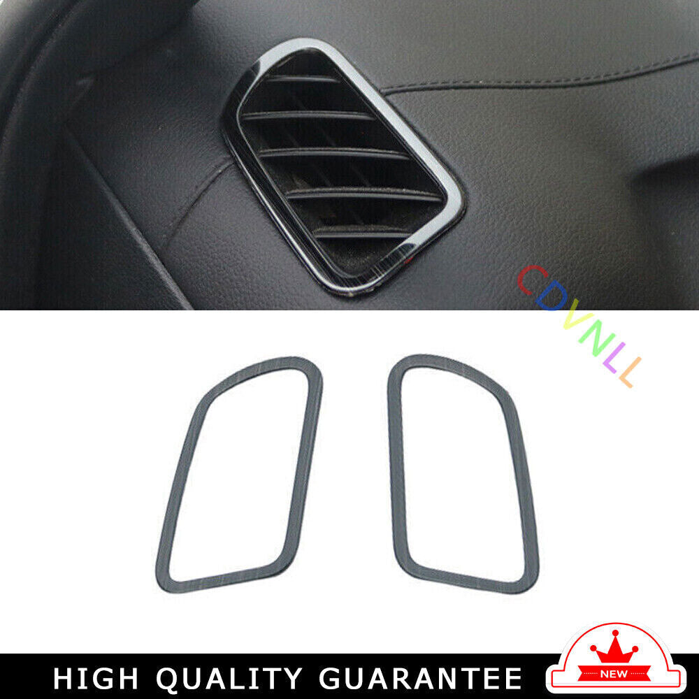 Instrument LR Air Outlet Vent Trim 2 for Kia K3 Forte 2019-2022 Black Titanium