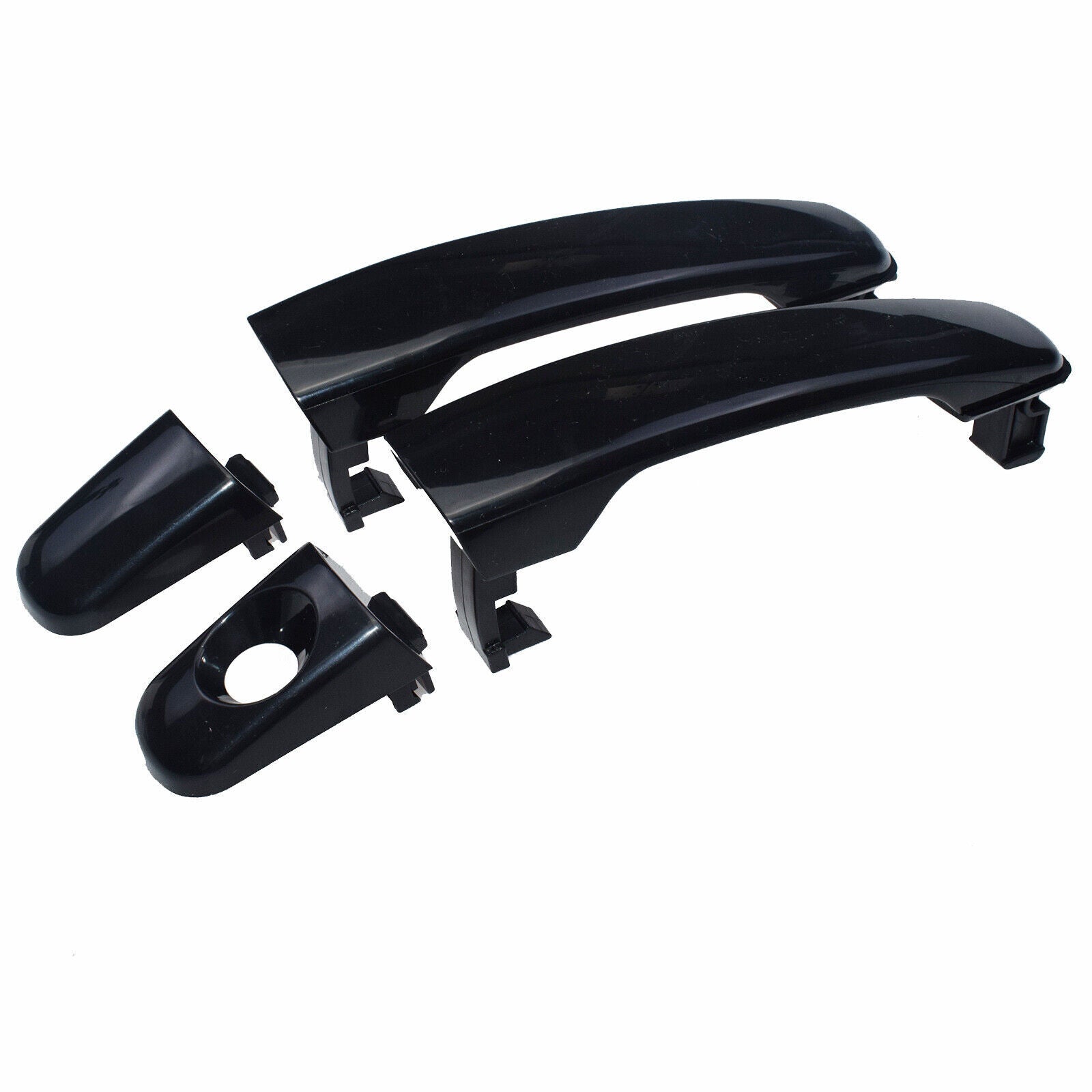 for Chevy Equinox Malibu for Pontiac G6 Pair Exterior Door Handle Black Left Right
