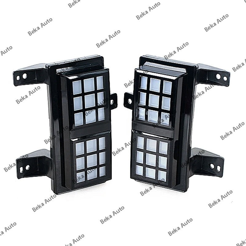 A pair of fog light assemblies for the left and right front bumpers of the for Chery Jetour Traveller T2