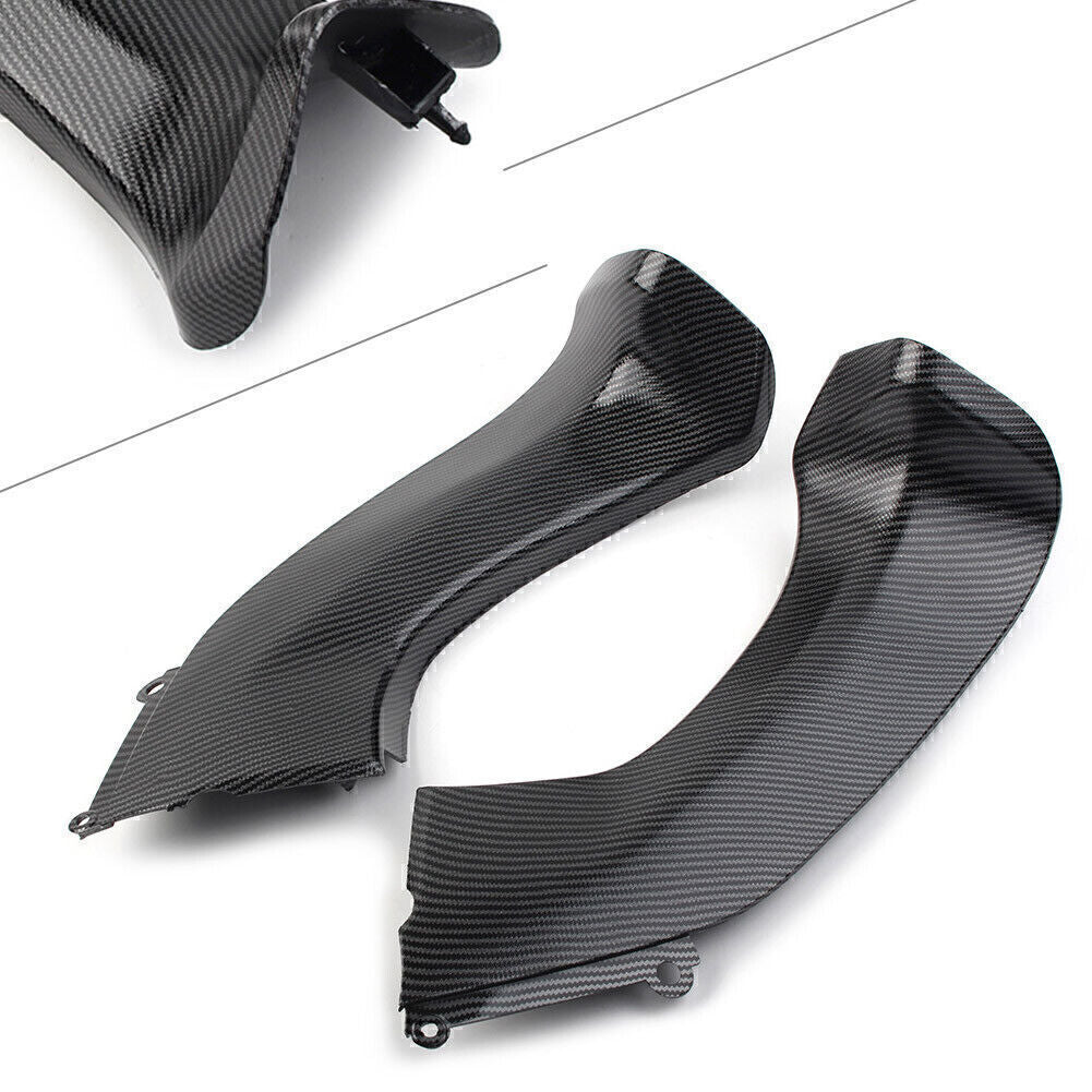 Front Dash Air Intake for Ram Fairing Fit for KAWASAKI ZX-10R 06-07 Carbon Fiber Pattern