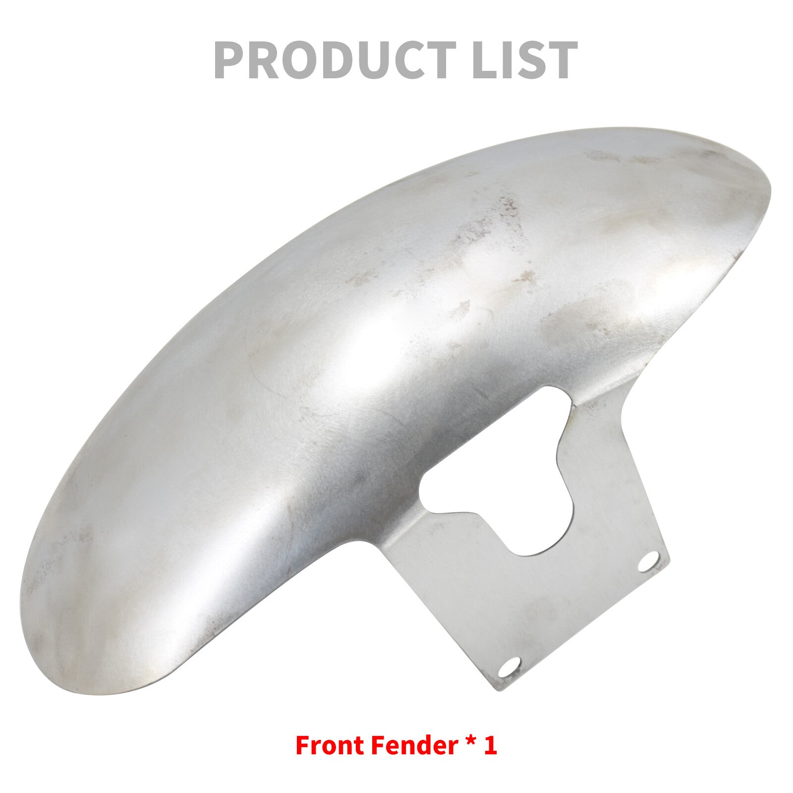Unpainted Front Short Fender Fit for Harley M8 Fatboy FLFBS 160 R18 Wheel 18-23